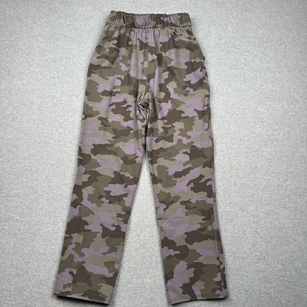 Lululemon On the Fly Pant Heritage 365 Camo Green Twill Multi Size 4 Jogger - Picture 2 of 11